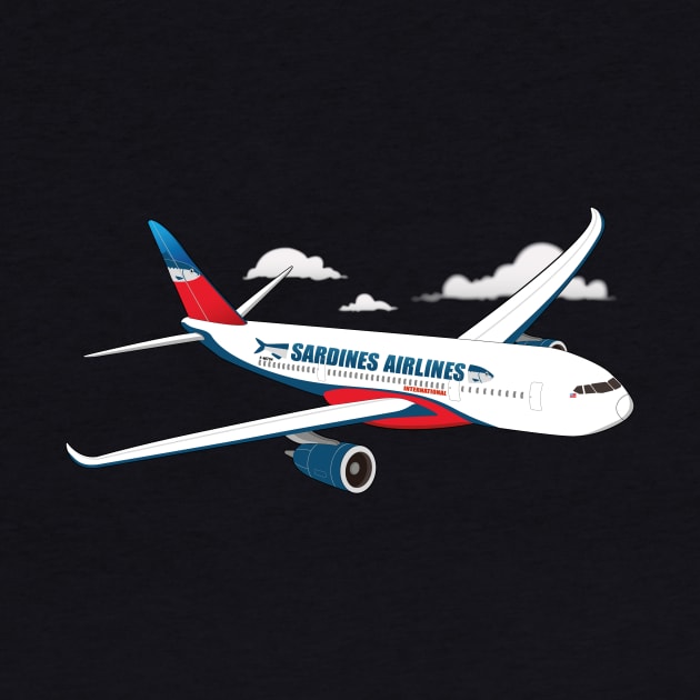 Sardines Airlines by Manikool